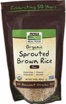 Organic Raw Sprouted Brown Rice