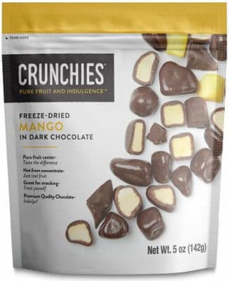 Freeze-Dried Mango in Dark Chocolate