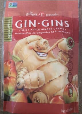 Chewy Ginger Candy, Spicy Apple
