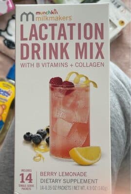 Lactation drink mix