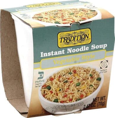 Instant Noodle Soup, Vegetable