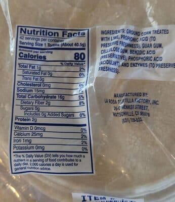 Tortillas