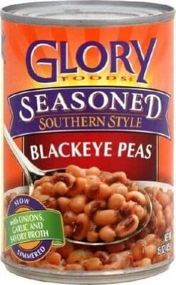 Southern Style Seasoned Blackeye Peas