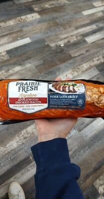 Applewood Smoked Bacon Pork Loin Filet