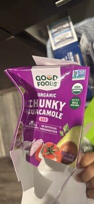 Organic Chunky Guacamole