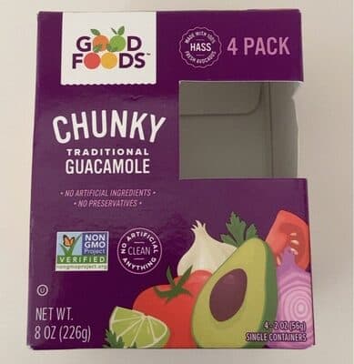 Traditional Chunky Guacamole