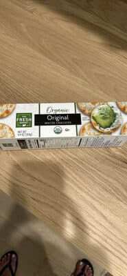 Organic Original Water Crackers