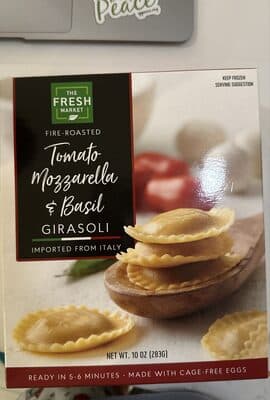 Tomato Mozzarella Ravioli