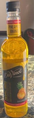 Classic pineapple syrup