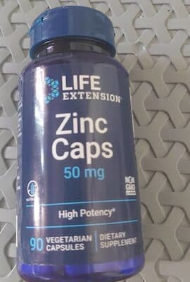 Zinc caps