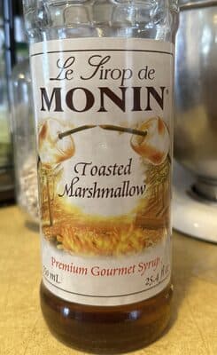 Premium Gourmet Syrup, Toasted Marshmallow