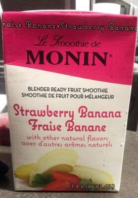 Le smoothie de monin
