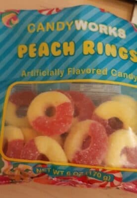 Peach Rings Flavored Candy