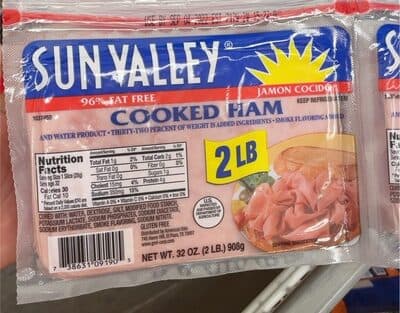 Cooked ham