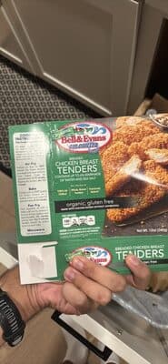 Bell & Evans Organic Breaded Chicken Breast Tenders