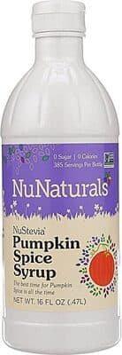 Nustevia Syrup Pumpkin Spice