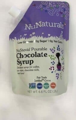 NuStevia Pourable Chocolate Syrup