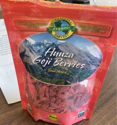 Hunza gogi berries sun dried