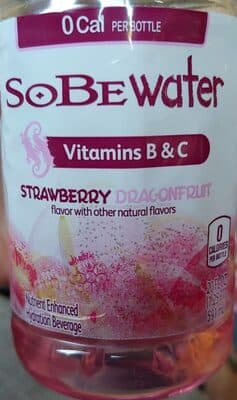 Sobe Water Strawberry Dragon Fruit Beverage