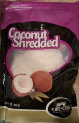 Shredded coconut