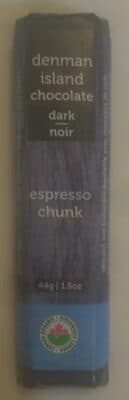 Espresso Chunk Dark Chocolate