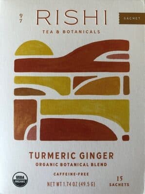 Organic Turmeric Ginger Tea