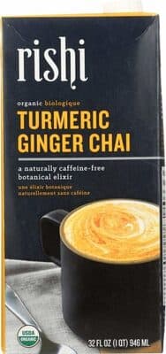Turmeric Ginger Chai Organic Chai Concentrate
