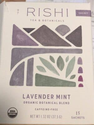 Lavender mint tea