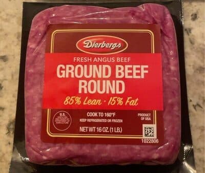 Ground beef round