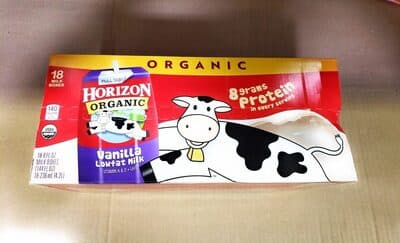 Vanilla Organic Lowfat Milk