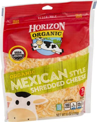 Mexican-Style Organic Shredded Cheese