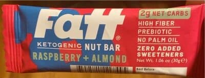 Ketogenic nut bar Raspberry + Almond