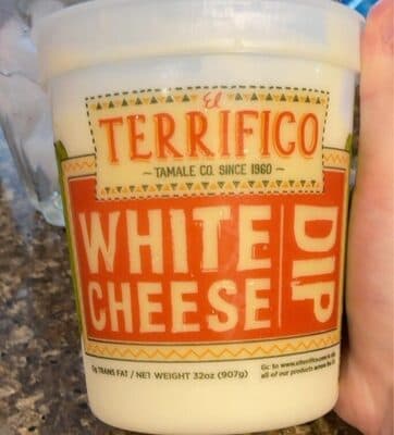 El Terrifico white cheese dip