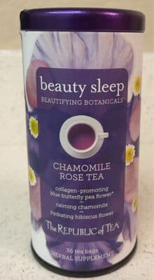 Beautifying Botanicals Bags Beauty Sleep Chamomile Rose Tea