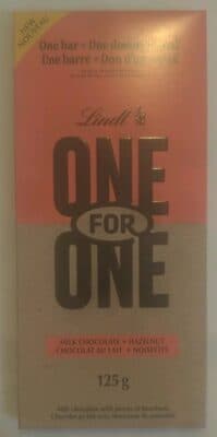 Hazelnut Milk Chocolate One For One