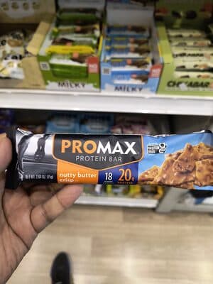 Nutty Butter Crisp Flavored Protein Bar