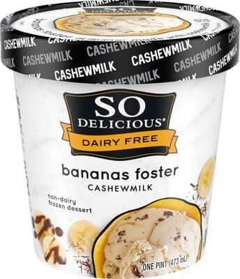 Bananas Foster Cashewmilk Non-Dairy Frozen Dessert