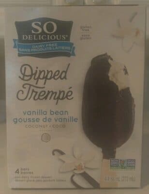 Dipped Vanilla Bean Non-Dairy Frozen Dessert