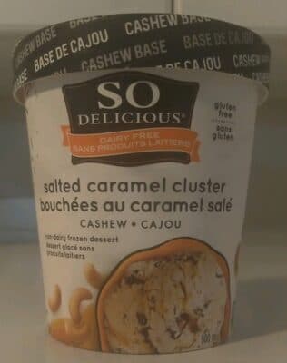 Salted Caramel Cluster Non-Dairy Frozen Dessert