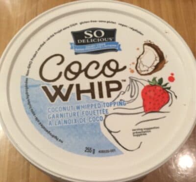 COCOWHIP Coconut Whipped Topping