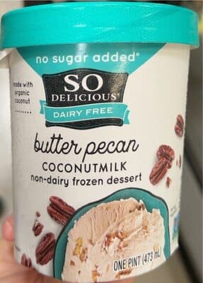 Butter Pecan Coconutmilk Non-Dairy Frozen Dessert