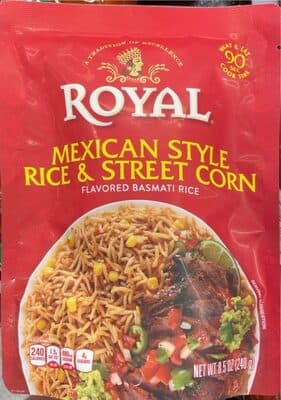 Mexican Style Rice & Street Corn Flavored Basmati Rice