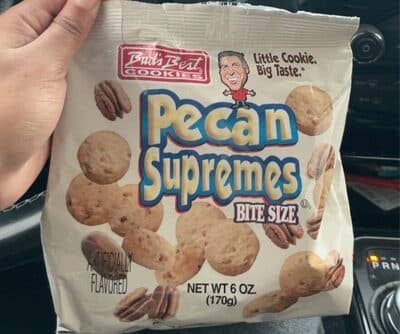 Pecan supremes bite size