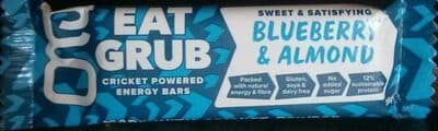 Blueberry & Almond Cricket Powered Energy Bar