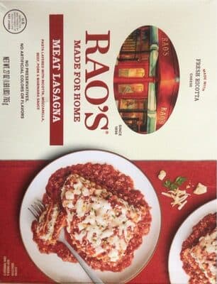 Meat Lasagna Pasta Layered With Ricotta, Mozzarella, Beef, Sausage & Marinara Sauce