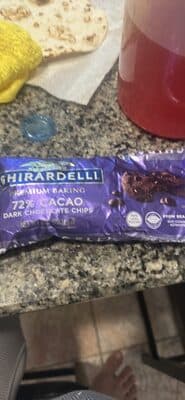 Ghirardelli Premium Baking 72% Cacao Dark Chocolate Chips
