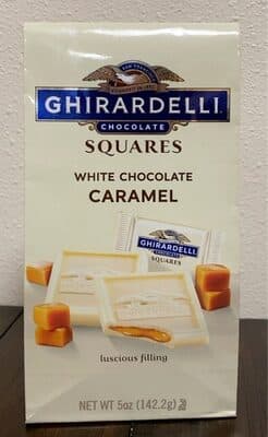 White Chocolate Caramel Squares