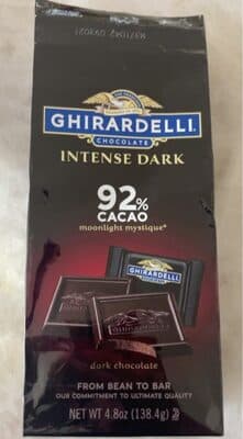 Intense Dark 92% Cacao Moonlight Mystique Dark Chocolate