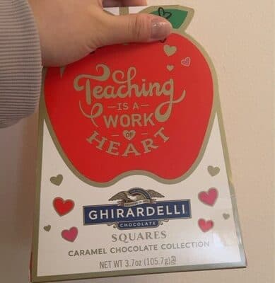 Caramel Chocolate Squares Collection, Milk Chocolate Caramel Dark Chocolate Sea Salt Caramel