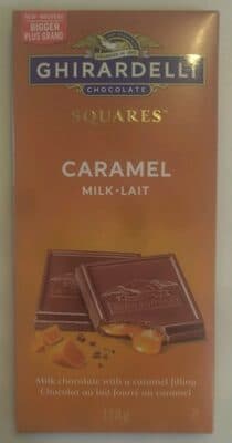 Caramel Milk Chocolate Squares